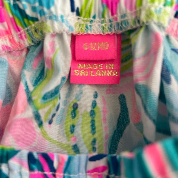 Lilly Pulitzer - Baby 6-12 Months Tropical Shift Dress with Bloomers - Picture 10 of 14